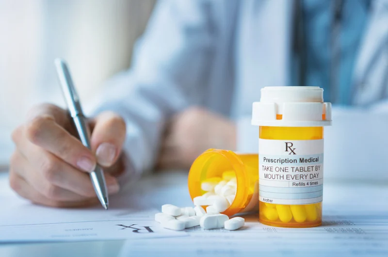 Nephrologist managing anti-rejection medication prescriptions for post-kidney transplant care at Atlanta Nephrology Associates in Atlanta